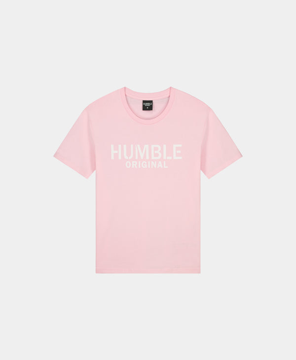 Rosafarbenes „Humble Original“-T-Shirt