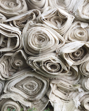 Recycled cotton materials