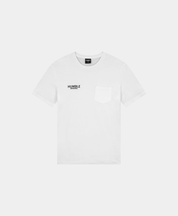 T-shirt blanc Humble Original Pocket